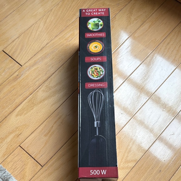 Brookstone Black and Silver Immersion Blender - Picture 5 of 5